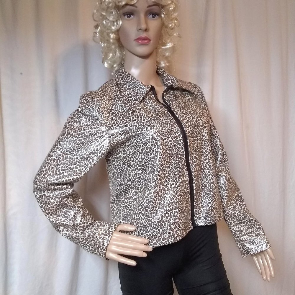Animal Print Rain Jacket
